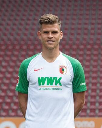 Florian Niederlechner; FC Augsburg 1907; 1.BL, Porträttermin 2019 2020,