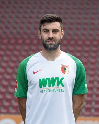 Jan Moravek; FC Augsburg 1907; 1.BL, Porträttermin 2019 2020,