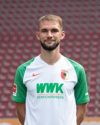 Simon Asta; FC Augsburg 1907; 1.BL, Porträttermin 2019 2020,