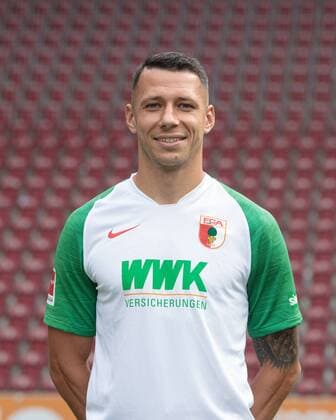 Marek Suchy; FC Augsburg 1907; 1.BL, Porträttermin 2019 2020,