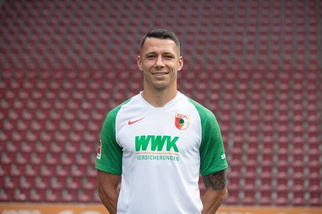 Marek Suchy; FC Augsburg 1907; 1.BL, Porträttermin 2019 2020,