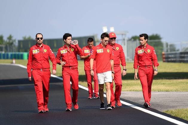 Budapest, Hungary, 01.08.2019, Formel 1, Formula 1, Hungarian Grand Prix, Charles Leclerc (MCO 16), Scuderia Ferrari Mission Winnow ( Budapest Hungaroring Hungary eu-images-09-506-037203