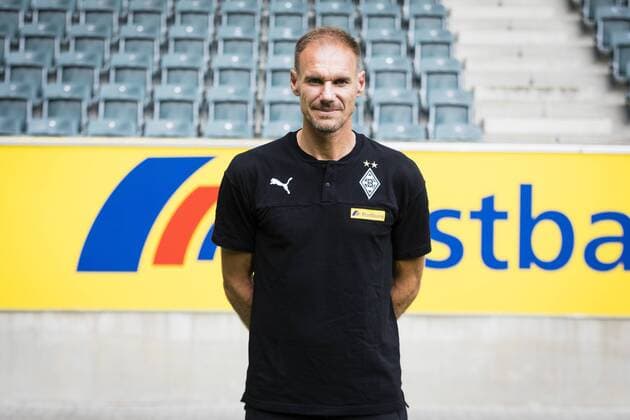 Mönchengladbach, 01.08.2019 Co-Trainer Alexander Zickler (BMG) Porträttermin 2019 2020 Borussia Mönchengladbach