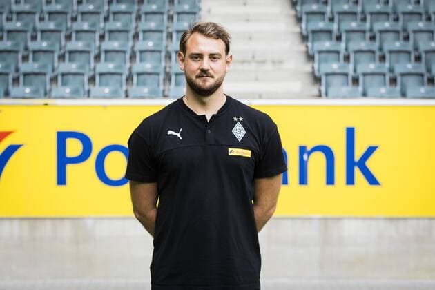 Mönchengladbach, 01.08.2019 Co-Trainer Rene Maric (BMG) Porträttermin 2019 2020 Borussia Mönchengladbach