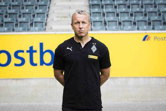 Mönchengladbach, 01.08.2019 Co-Trainer Frank Geideck (BMG) Porträttermin 2019 2020 Borussia Mönchengladbach