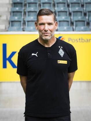 Mönchengladbach, 01.08.2019 Torwarttrainer Uwe Kamps (BMG) Porträttermin 2019 2020 Borussia Mönchengladbach
