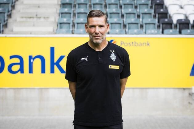 Mönchengladbach, 01.08.2019 Torwarttrainer Uwe Kamps (BMG) Porträttermin 2019 2020 Borussia Mönchengladbach