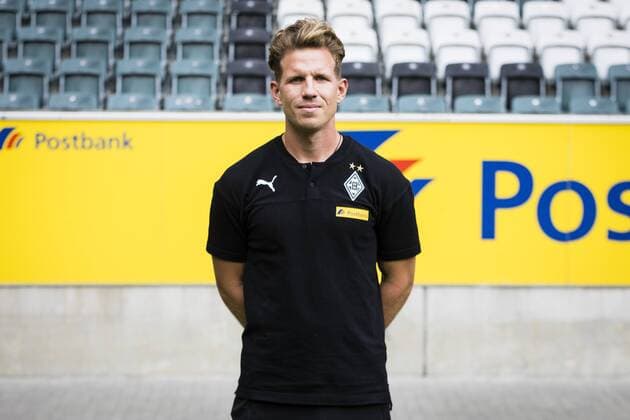 Mönchengladbach, 01.08.2019 Athletiktrainer Patrick Eibenberger Porträttermin 2019 2020 Borussia Mönchengladbach