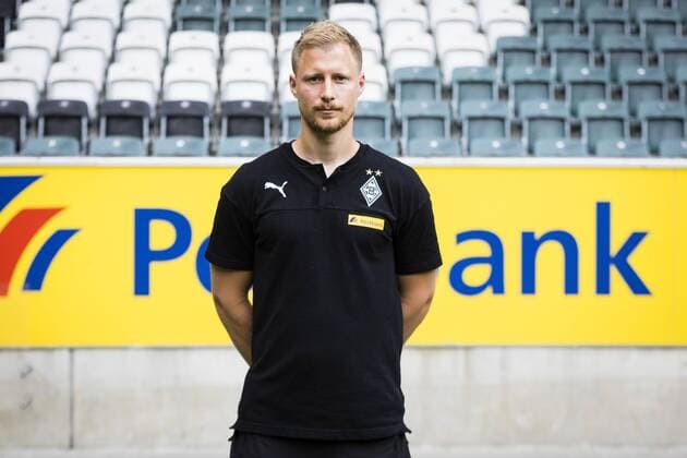Mönchengladbach, 01.08.2019 Athletiktrainer Quirin Löppert Porträttermin 2019 2020 Borussia Mönchengladbach