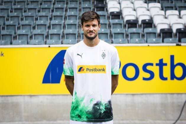 Mönchengladbach, 01.08.2019 Tobias Strobl (BMG) Porträttermin 2019 2020 Borussia Mönchengladbach