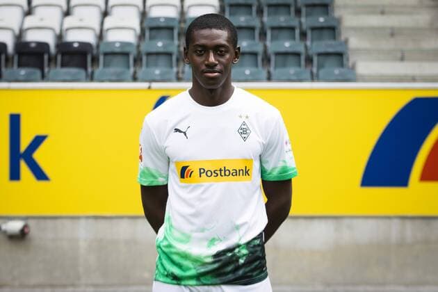Mönchengladbach, 01.08.2019 Mamadou Doucoure (BMG) Porträttermin 2019 2020 Borussia Mönchengladbach
