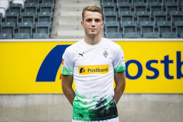 Mönchengladbach, 01.08.2019 Jordan Louis Beyer (BMG) Porträttermin 2019 2020 Borussia Mönchengladbach