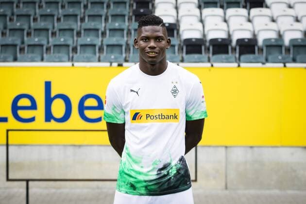Mönchengladbach, 01.08.2019 Breel Embolo (BMG) Porträttermin 2019 2020 Borussia Mönchengladbach