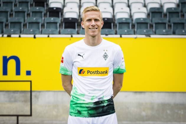 Mönchengladbach, 01.08.2019 Oscar Wendt (BMG) Porträttermin 2019 2020 Borussia Mönchengladbach