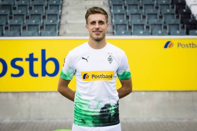 Mönchengladbach, 01.08.2019 Patrick Herrmann (BMG) Porträttermin 2019 2020 Borussia Mönchengladbach