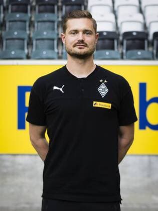 Mönchengladbach, 01.08.2019 Physiotherapeut Benedikt Bohnen Porträttermin 2019 2020 Borussia Mönchengladbach
