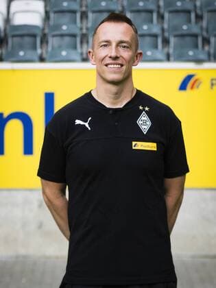 Mönchengladbach, 01.08.2019 Masseur Adam Szordykowski Porträttermin 2019 2020 Borussia Mönchengladbach