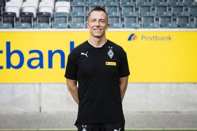 Mönchengladbach, 01.08.2019 Masseur Adam Szordykowski Porträttermin 2019 2020 Borussia Mönchengladbach