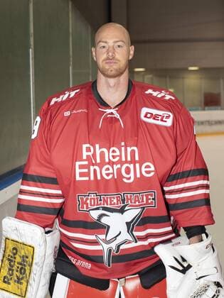 Kölner Haie Eishockey DEL Saison 2019 2020 KölnArena 2 Koeln Deutschland Datum: 02.08.2019 Gustaf Wesslau (Haie)