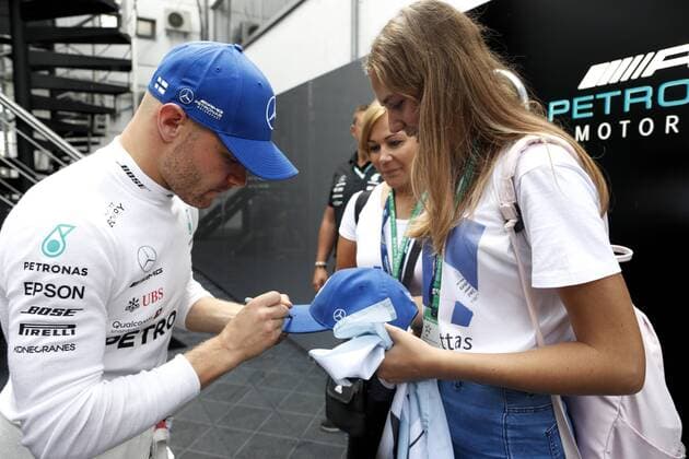 Motorsports: FIA Formula One World Championship, WM, Weltmeisterschaft 2019, Grand Prix of Hungary, 77 Valtteri Bottas (FIN, Mercedes AMG Petronas Motorsport), Budapest Hungary