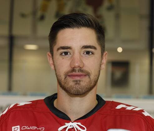 Mannschaftsfoto - Spielerportrait, 02.08.2019 Dominik Tiffels (Koelner Haie, 7); Mannschaftsfoto - Spielerportrait am 02.08.2019 in der KA2 in Koeln (Deutschland). Copyright: xBEAUTIFULxSPORTS AndreasxDickx
