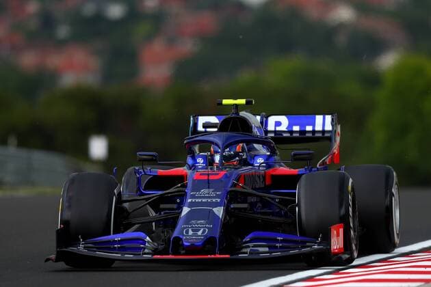 23 Alexander Albon Toro Rosso Honda. Hungarian GP, Budapest 2-4 August 2019 Budapest 02 08 2019 GP Hungary Formula 1 Championship 2019 Race Photo Federico Basile Insidefoto federicoxbasile