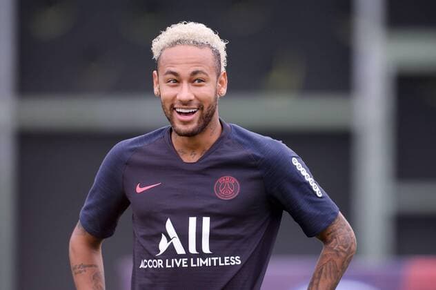 10 NEYMAR JR (PSG) FOOTBALL : Conferences de Presse et entrainements Paris SG vs Rennes - Trophee des Champions - 02 08 2019 FEP Panoramic 