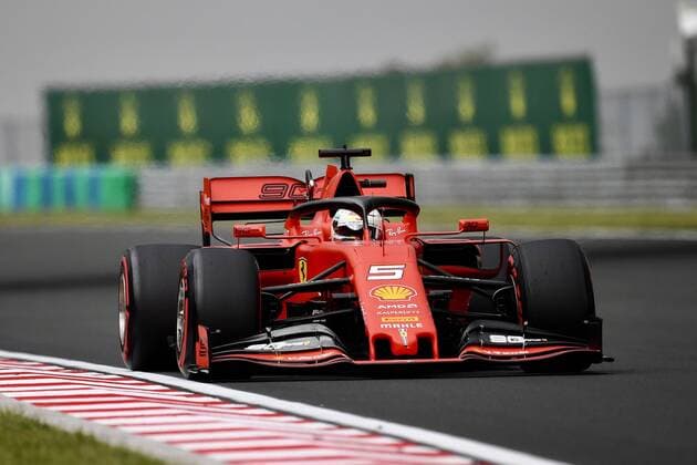 Sebastian Vettel, Scuderia Ferrari, formula 1 GP, Ungarn in Budapest, 02.08.2019 Photo:mspb Jerry Andre Sebastian Vettel, formula 1 GP, Ungarn
