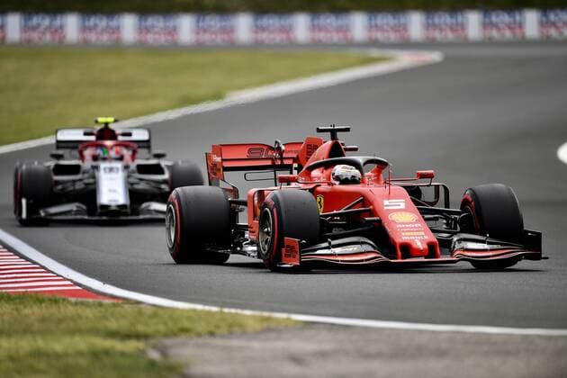 Sebastian Vettel, Scuderia Ferrari, formula 1 GP, Ungarn in Budapest, 02.08.2019 Photo:mspb Jerry Andre Sebastian Vettel, formula 1 GP, Ungarn
