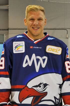 Adler Mannheim Mannheims David Wolf (Nr.89) im Portrait der Adler Mannheim in der Saison 2019 2020. Mannheim. 30.07.19 Eishockey SAP Arena , Mannheim Baden Wuerttemberg Deutschland SAP Arena
