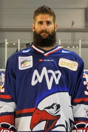 Adler Mannheim Mannheims Cody Lampl (Nr.32) im Portrait der Adler Mannheim in der Saison 2019 2020. Mannheim. 30.07.19 Eishockey SAP Arena , Mannheim Baden Wuerttemberg Deutschland SAP Arena
