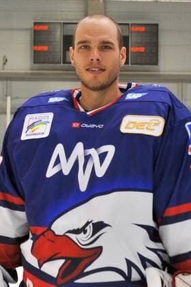 Adler Mannheim Mannheims Johan Gustafsson (Nr.35) im Portrait der Adler Mannheim in der Saison 2019 2020. Mannheim. 30.07.19 Eishockey SAP Arena , Mannheim Baden Wuerttemberg Deutschland SAP Arena