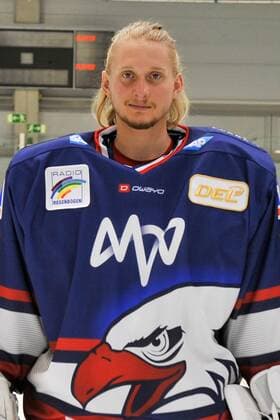 Adler Mannheim Mannheims Mirko Pantkowski (Nr.30) im Portrait der Adler Mannheim in der Saison 2019 2020. Mannheim. 30.07.19 Eishockey SAP Arena , Mannheim Baden Wuerttemberg Deutschland SAP Arena