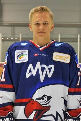 Adler Mannheim Mannheims Jan-Mikael Järvinen Jaervinen im Portrait der Adler Mannheim in der Saison 2019 2020. Mannheim. 30.07.19 Eishockey SAP Arena , Mannheim Baden Wuerttemberg Deutschland SAP Arena