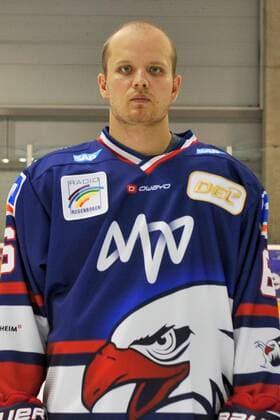 Adler Mannheim Mannheims Joonas Lehtivuori (Nr.6) im Portrait der Adler Mannheim in der Saison 2019 2020. Mannheim. 30.07.19 Eishockey SAP Arena , Mannheim Baden Wuerttemberg Deutschland SAP Arena