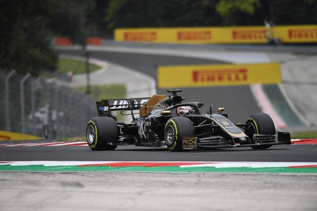 Romain Grosjean, Haas, F1 Team, formula 1 GP, Ungarn in Budapest, 03.08.2019 Photo:mspb Jerry Andre Romain Grosjean, formula 1 GP, Ungarn