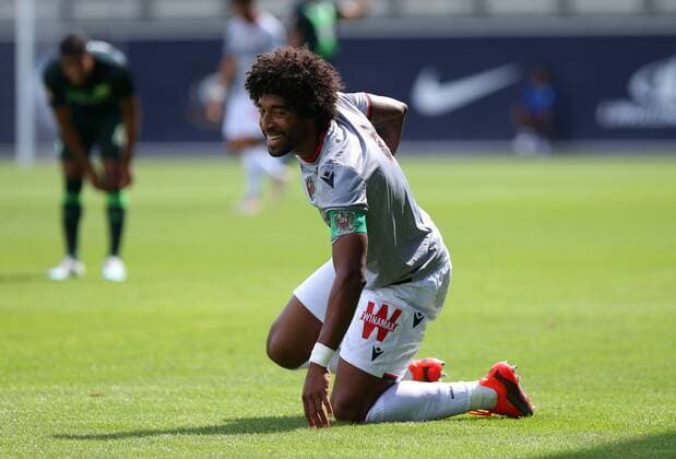VfL vs Nizza, Testspiel Wolfsburg, 03.08.2019, FUßBALL - VfL Wolfsburg vs OGC Nizza, Testspiel, Saison 2019 20. Dante (OGC Nizza) Wolfsburg