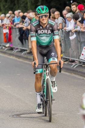 Andreas Schillinger ( GER ) - Team Bora HansGrohe - beim Radrennen Tour de Neuss am Mittwoch, 31. Juli 2019 auf dem Rundkurs in Neuss ( NRW ). Radrennen Tour de Neuss