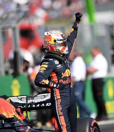 Budapest, Hungary, 03.08.2019, Formel 1, Formula 1, Hungarian Grand Prix, Erste Poleposition fuer Max Verstappen (NEL 33), Aston Martin Red Bull Racing ( Budapest Hungaroring Hungary eu-images-09-506-037488