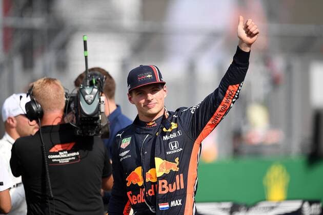Budapest, Hungary, 03.08.2019, Formel 1, Formula 1, Hungarian Grand Prix, Erste Poleposition fuer Max Verstappen (NEL 33), Aston Martin Red Bull Racing ( Budapest Hungaroring Hungary eu-images-09-506-037499