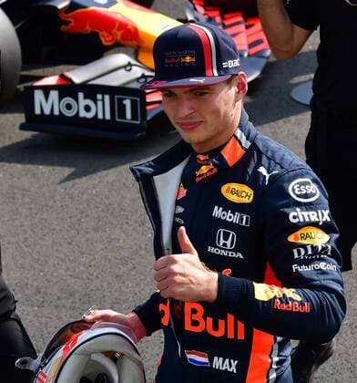 Budapest, Hungary, 03.08.2019, Formel 1, Formula 1, Hungarian Grand Prix, Erste Poleposition fuer Max Verstappen (NEL 33), Aston Martin Red Bull Racing ( Budapest Hungaroring Hungary eu-images-09-506-037582
