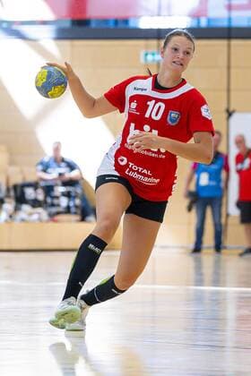 Wittlich, Deutschland 03. August 2019: Turnier - Handball-Cup 2019 - Buxtehuder SV vs. TuS Metzingen Liv Süchting (Buxtehude) Wittlich Eventum Rheinland-Pfalz Deutschland