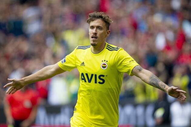 Max KRUSE ( 10, FBI) nach Tor zum 0:1, Torjubel, Fussball, Real Madrid (REAL) - Fenerbahce Istanbul (FBI) 5:3, Audi Cup 2019, Spiel um Platz 3, am 31.07.2019 in Muenchen A L L I A N Z A R E N A Deutschland. *** Max KRUSE 10, FBI after goal to 0 1, goal celebration, football, Real Madrid REAL Fenerbahce Istanbul FBI 5 3, Audi Cup 2019, match for 3rd place, on 31 07 2019 in Munich A L L I A N Z A R E N A Germany