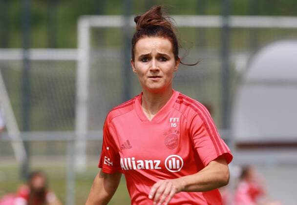 Lina Magull Frauenfussball 05.08.2019 Campus FC Bayern München Frauen Training