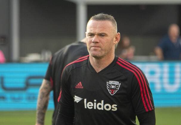 WASHINGTON, DC - AUGUST 04: D.C. United forward Wayne Rooney (9) before a MLS, Fussball Herren, USA match between D.C. United and the Philadelphia Union, on August 4, 2019, at Audi Field, in Washington, D.C. (Photo by Tony Quinn Icon Sportswire) SOCCER: AUG 04 MLS - Philadelphia Union at DC United Icon255190804137