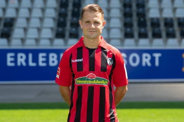 Amir Abrashi; SC Freiburg, 1. Bundesliga, Portraittermin 2019 2020 SC Freiburg; 1. Bundesliga, Portraittermin 2019 2020 Freiburg Copyright: xEIBNER AchimxKellerx EP_eer