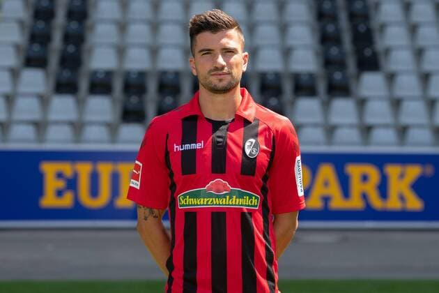 Marco Terrazzino; SC Freiburg, 1. Bundesliga, Portraittermin 2019 2020 SC Freiburg; 1. Bundesliga, Portraittermin 2019 2020 Freiburg Copyright: xEIBNER AchimxKellerx EP_eer