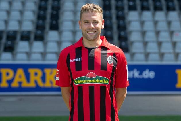 Yoric Ravet; SC Freiburg, 1. Bundesliga, Portraittermin 2019 2020 SC Freiburg; 1. Bundesliga, Portraittermin 2019 2020 Freiburg Copyright: xEIBNER AchimxKellerx EP_eer