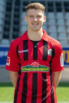 Lukas Kuebler; SC Freiburg, 1. Bundesliga, Portraittermin 2019 2020 SC Freiburg; 1. Bundesliga, Portraittermin 2019 2020 Freiburg Copyright: xEIBNER AchimxKellerx EP_eer