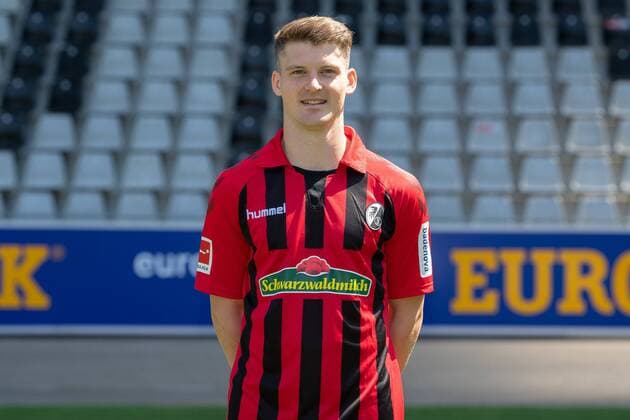 Lukas Kuebler; SC Freiburg, 1. Bundesliga, Portraittermin 2019 2020 SC Freiburg; 1. Bundesliga, Portraittermin 2019 2020 Freiburg Copyright: xEIBNER AchimxKellerx EP_eer